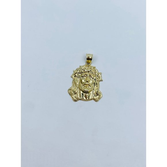 ❤️ 10k gold pendant Jesus face
